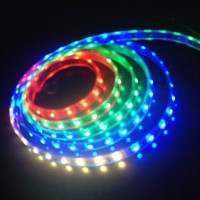 Tira da fita do diodo emissor de luz  RGB  rolo com 5 metros 